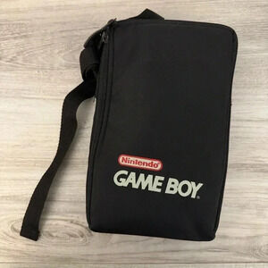 Original Gray Nintendo Gameboy with Travel Bag and Games